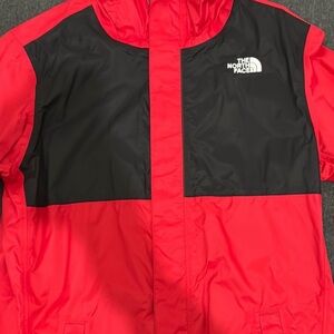 The North Face Bold Red and Black Coat